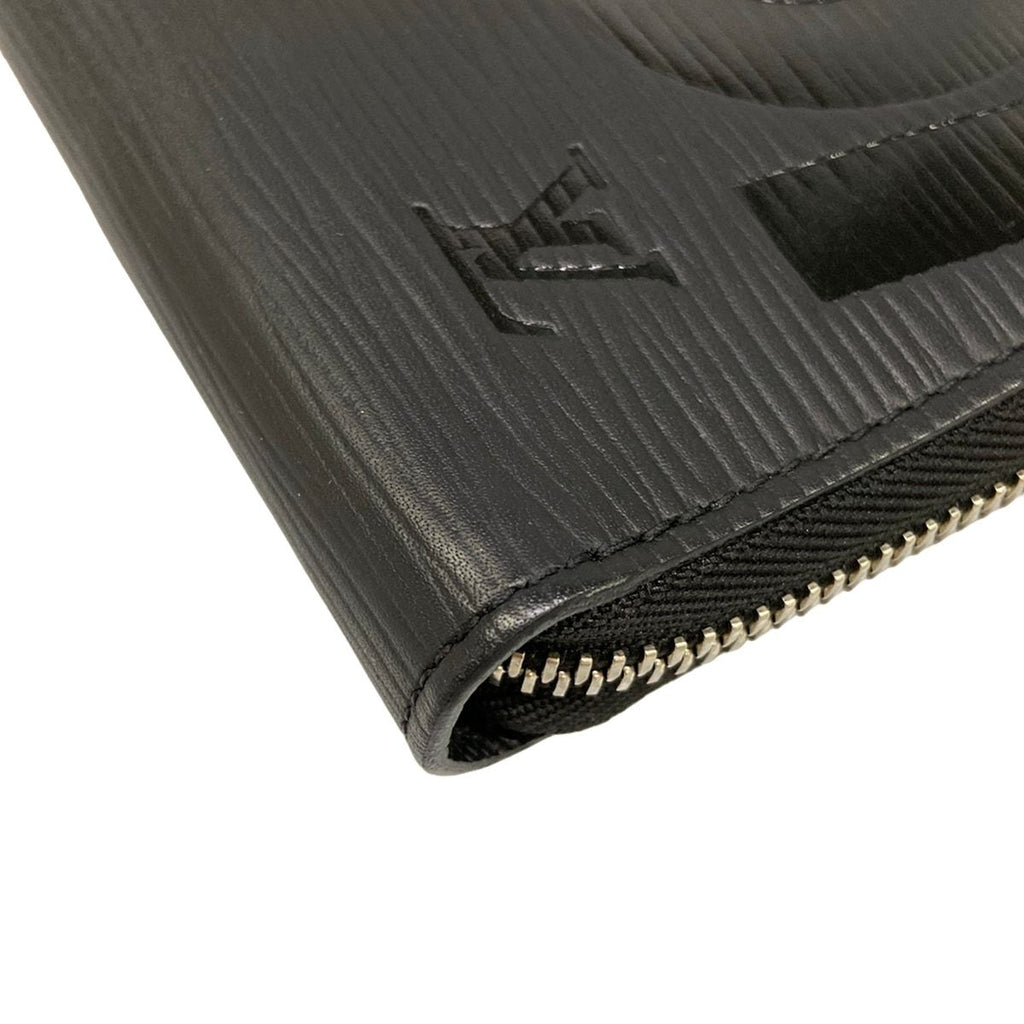 Louis Vuitton x Supreme Zippy Organizer Wallet Noir Leather — view 8
