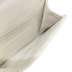 Chanel Trifold Wallet Classic Small Flap Quilted White — view 4