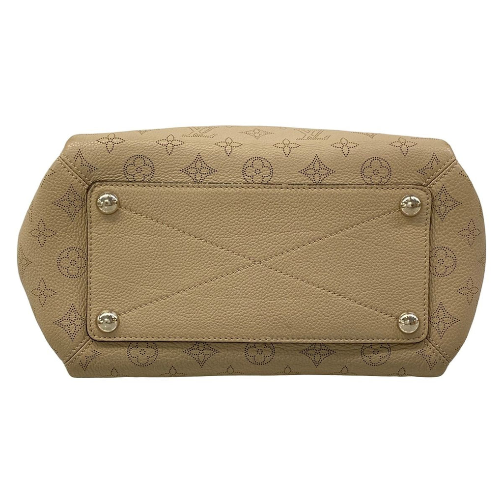 Louis Vuitton Handbag Mahina Babylon PM Galet Leather — view 5