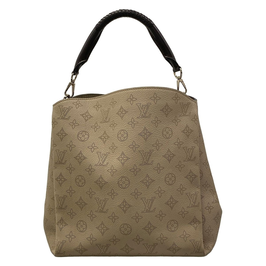 Louis Vuitton Handbag Mahina Babylon PM Galet Leather