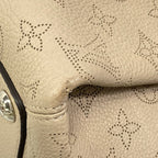 Louis Vuitton Handbag Mahina Babylon PM Galet Leather — view 6