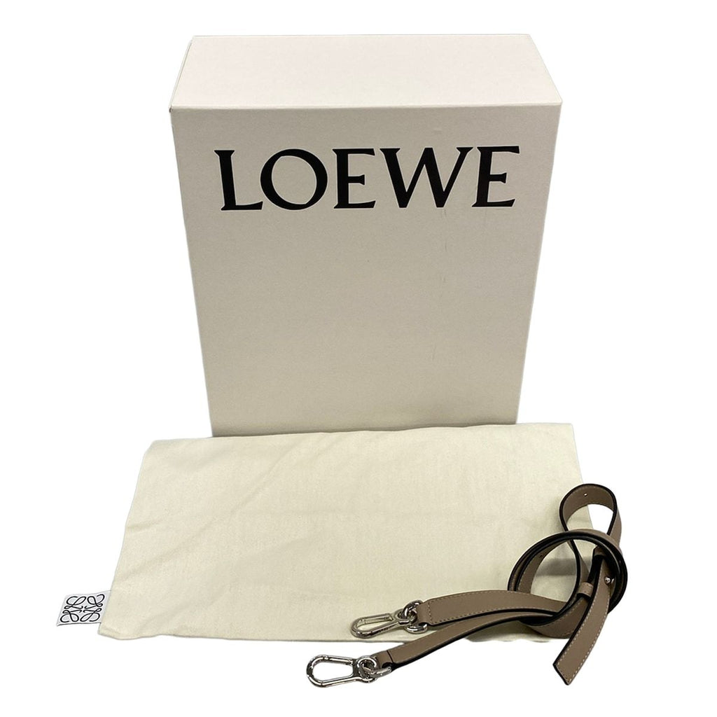 Loewe Handbag Puzzle Bag Small Beige White Khaki Tricolor — view 8