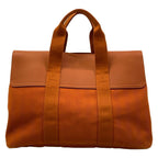 Hermes Handbag Valparaiso MM Dark Brown Leather — view 3