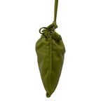 Prada Shoulder Bag Nappa Leather Smartphone Pouch Ivy Green Drawstring — view 4