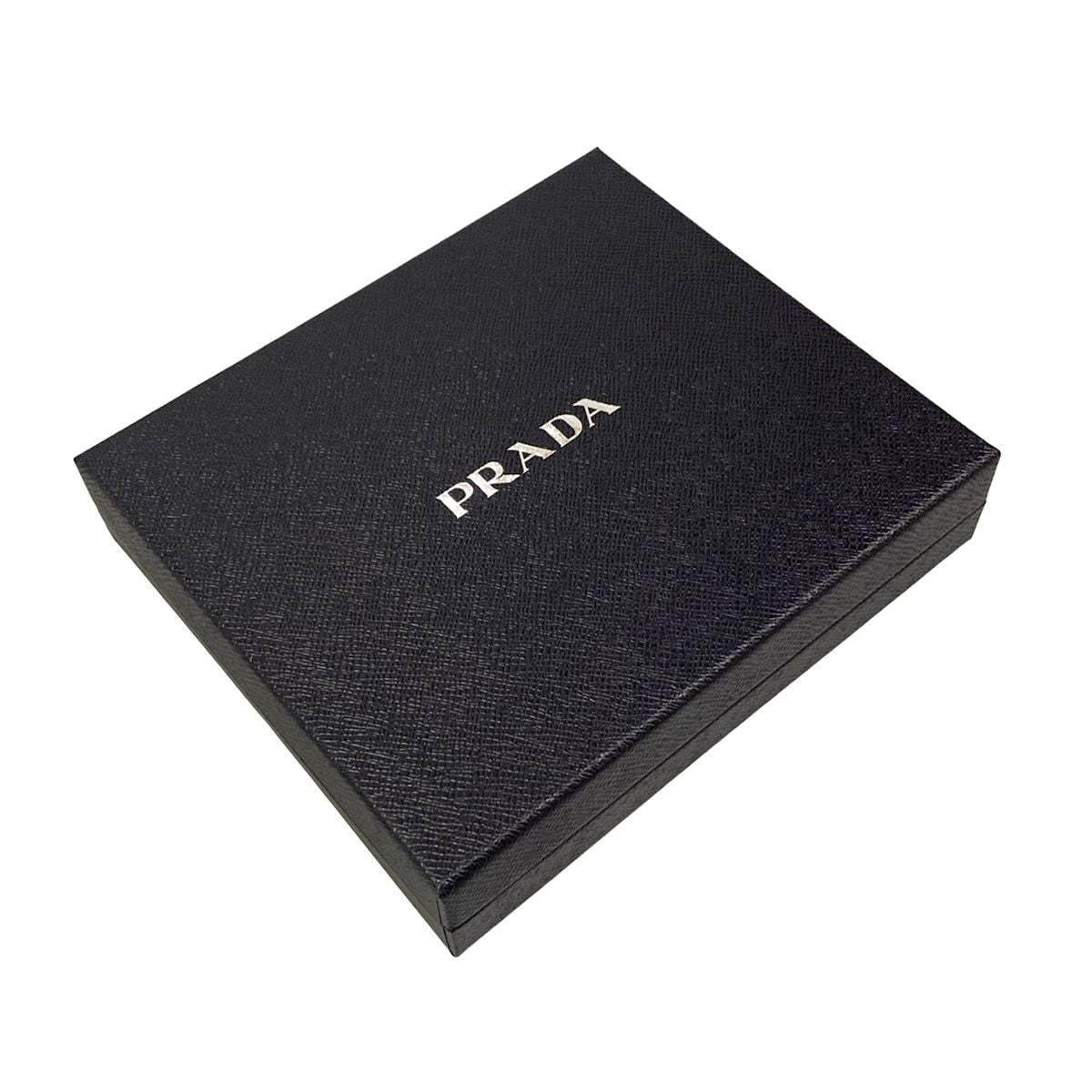 Prada Shoulder Bag Nappa Leather Smartphone Pouch Ivy Green Drawstring — view 8