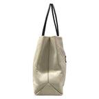 Chanel Tote Bag Essential White Black Leather — view 2