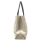 Chanel Tote Bag Essential White Black Leather — view 4
