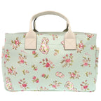 Gucci Children's Floral Dog Canvas Leather Mint Blue — view 3