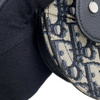 Dior Belt Bag Oblique Jacquard Saddle Pouch Black Trotter — view 7