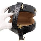 Louis Vuitton Crocodile Petite Boite Chapeau 2-Way Shoulder Bag Black — view 6