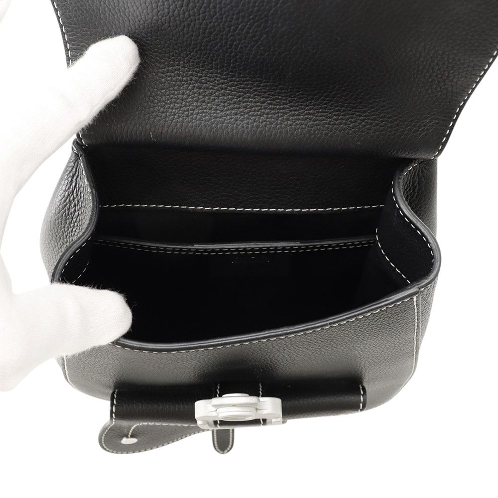 Dior Belt Bag Gallop Leather Black — view 6
