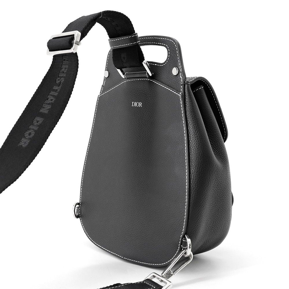 Dior Belt Bag Gallop Leather Black — view 3