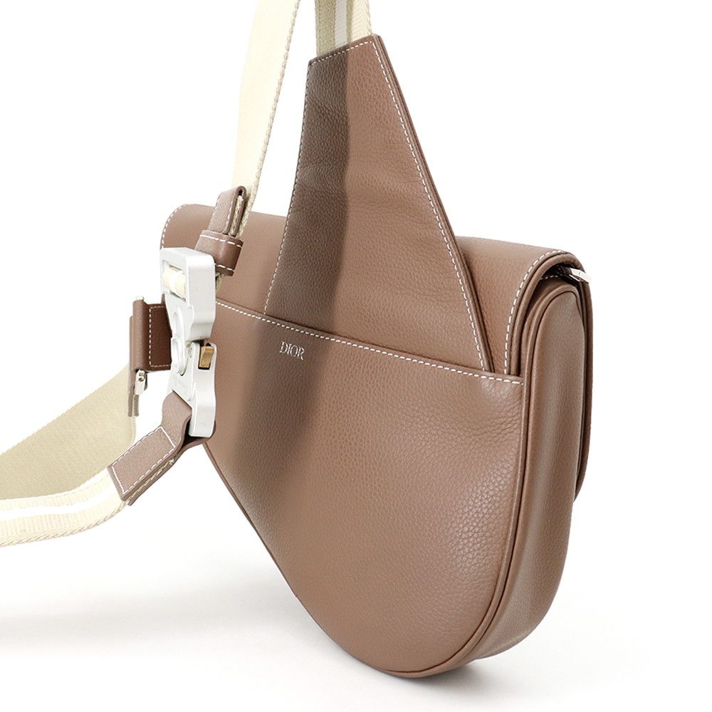 Dior Saddle Belt Bag Leather — view 3