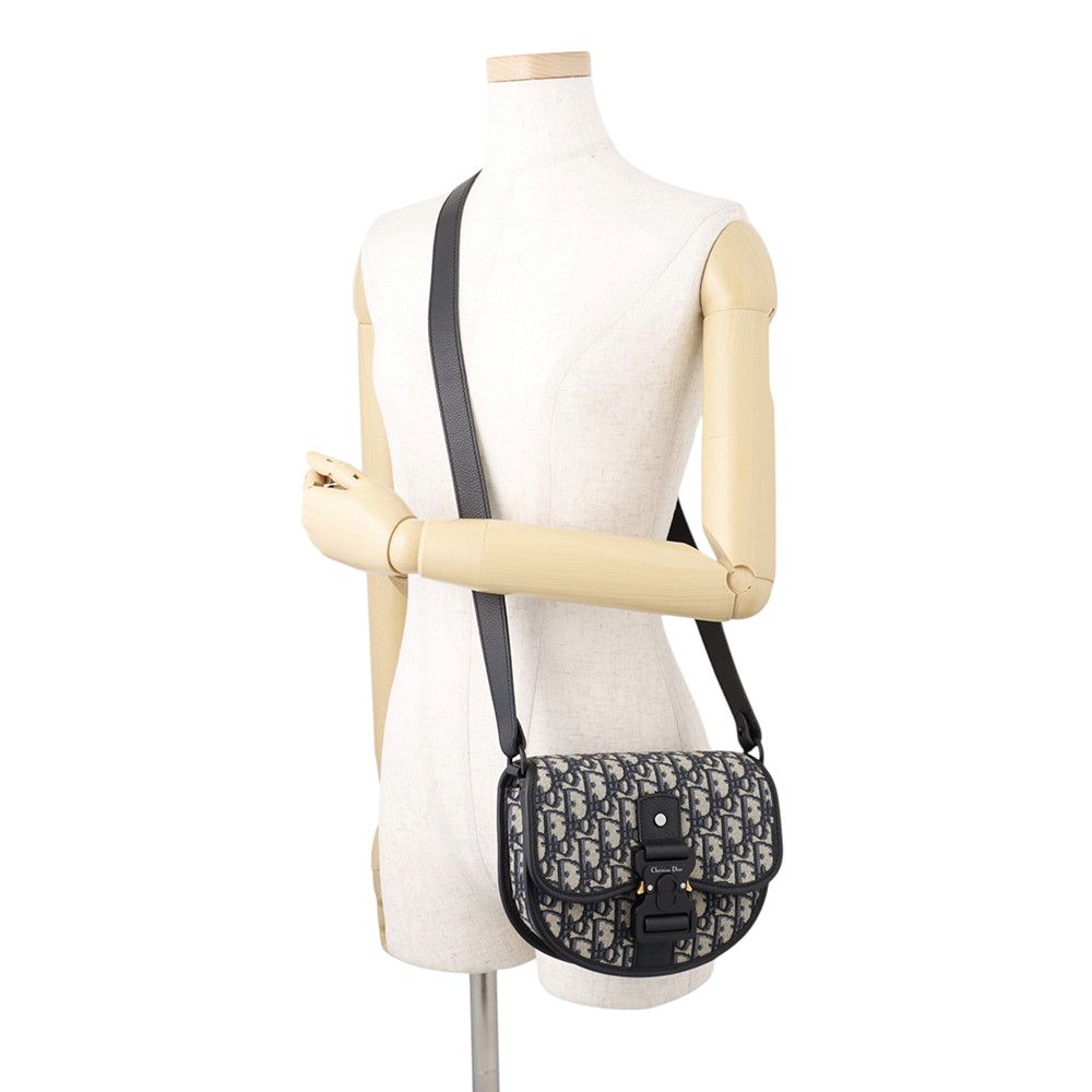 Dior Shoulder Bag Oblique Gallop Mini Black — view 4
