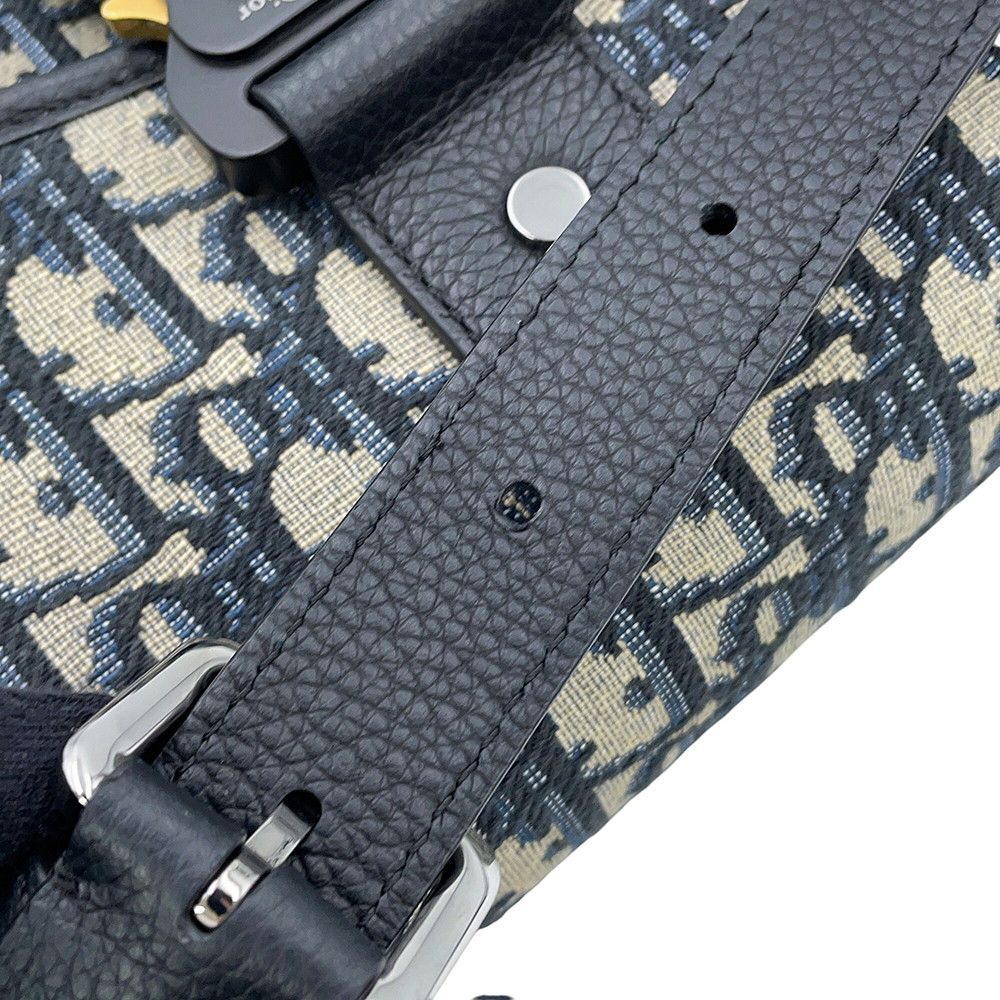 Dior Shoulder Bag Oblique Gallop Mini Black — view 8