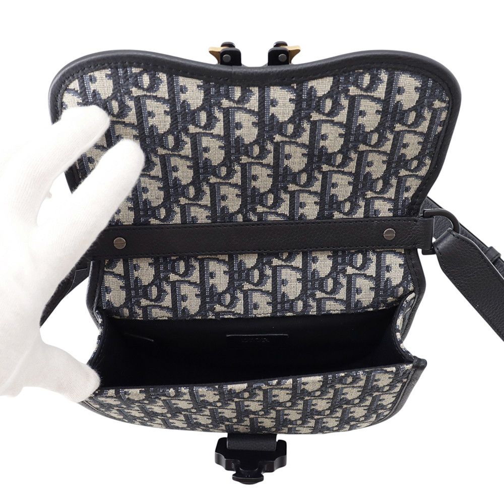 Dior Shoulder Bag Oblique Gallop Mini Black — view 5
