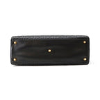 Dior Handbag Lady Cannage Large Lambskin 2-Way Black — view 3
