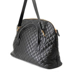 Saint Laurent Paris Boston Bag ES Giant Quilted Leather Black 2-Way — view 3