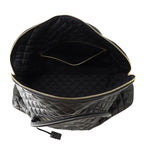 Saint Laurent Paris Boston Bag ES Giant Quilted Leather Black 2-Way — view 7