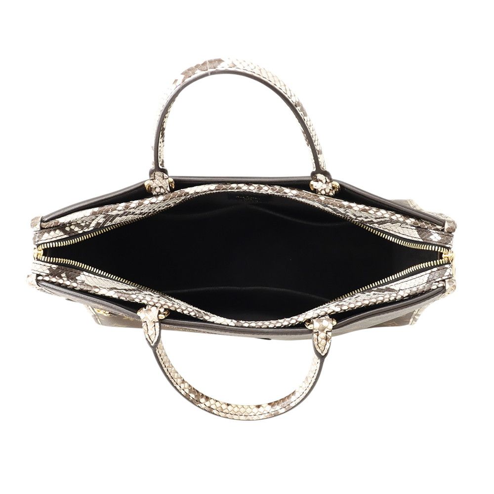 Louis Vuitton Tote Bag Monogram Python Popincourt MM 2-Way — view 6