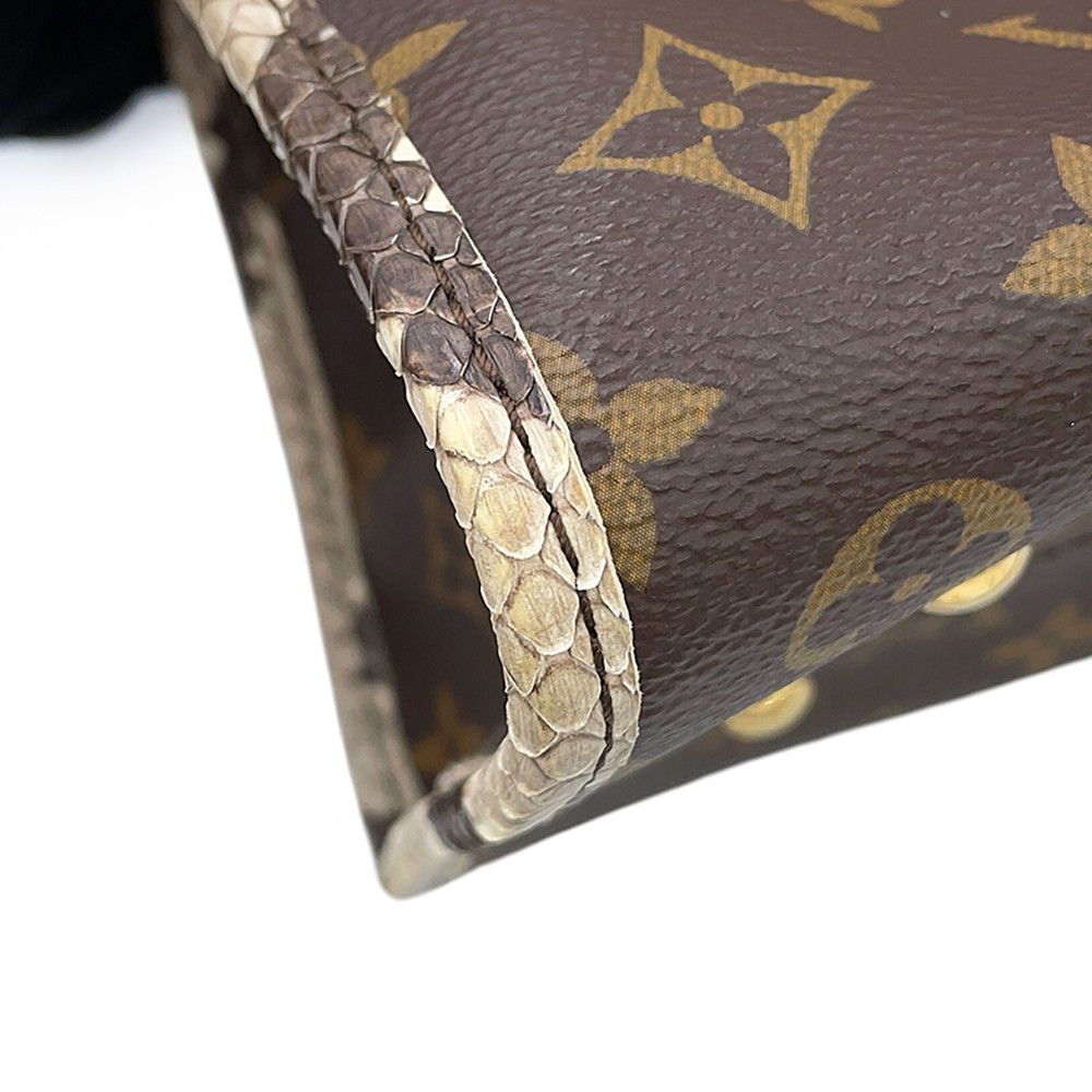 Louis Vuitton Tote Bag Monogram Python Popincourt MM 2-Way — view 7