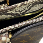 Louis Vuitton Tote Bag Monogram Python Popincourt MM 2-Way — view 8