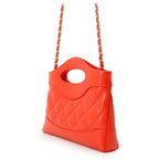 Chanel Handbag Quilted CC Logo 31 Mini Shiny Calfskin 2-Way Chain — view 2