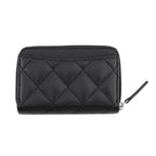 Chanel Coin Purse Quilted CC Logo Classic Zip Caviar Leather Black — view 3