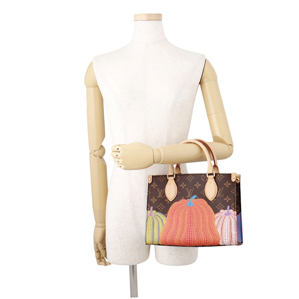 Louis Vuitton Handbag Monogram LV YK On The Go PM 2-Way Yayoi Kusama — view 4