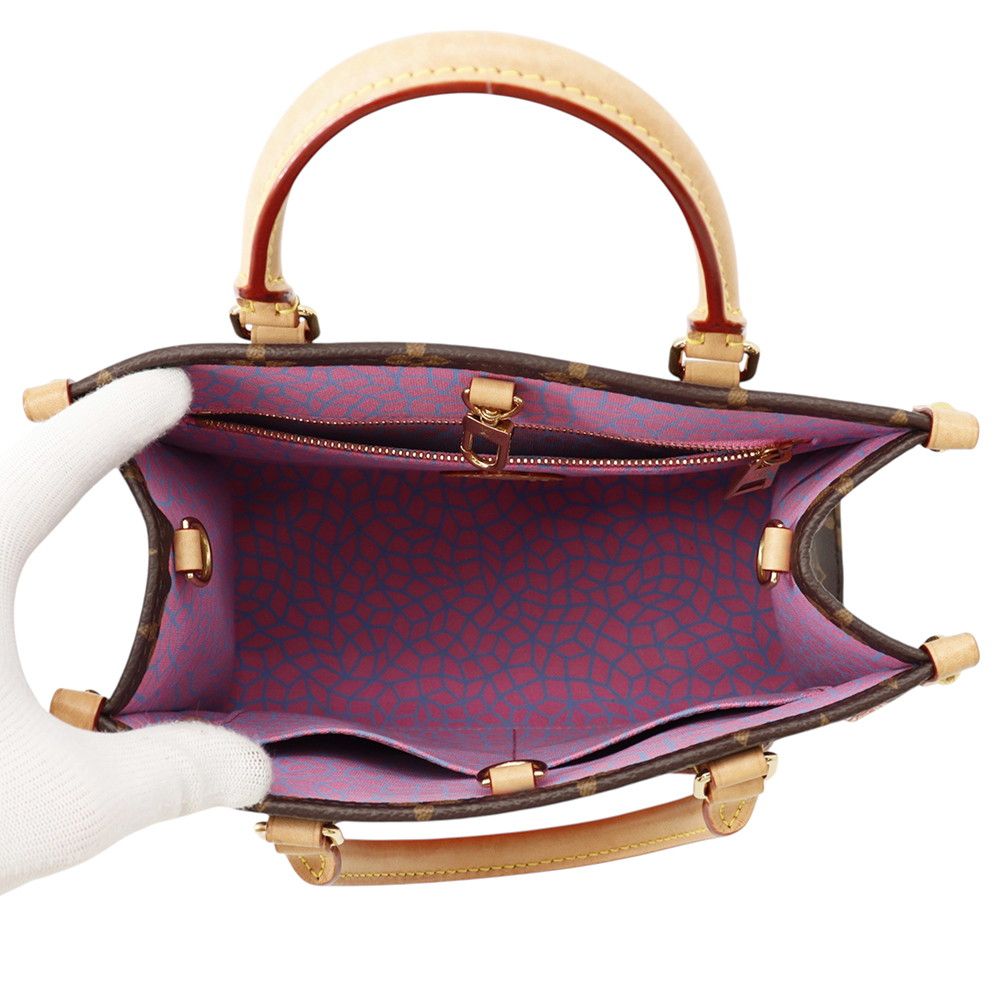 Louis Vuitton Handbag Monogram LV YK On The Go PM 2-Way Yayoi Kusama — view 6