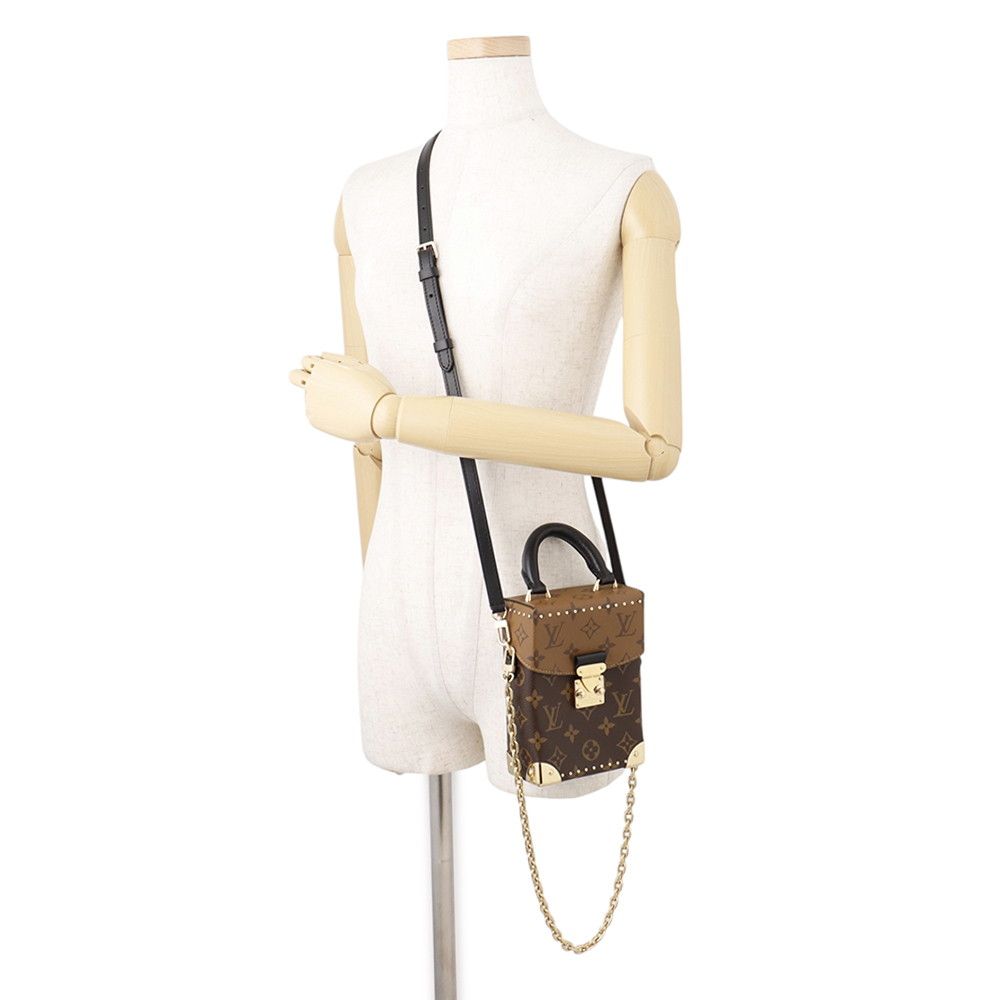 Louis Vuitton Shoulder Bag Monogram Reverse Camera Box 3way — view 5