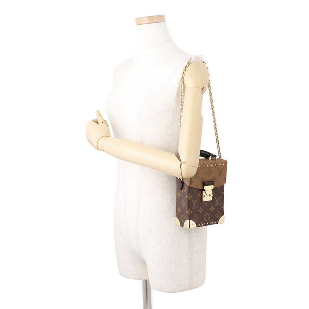 Louis Vuitton Shoulder Bag Monogram Reverse Camera Box 3way — view 4