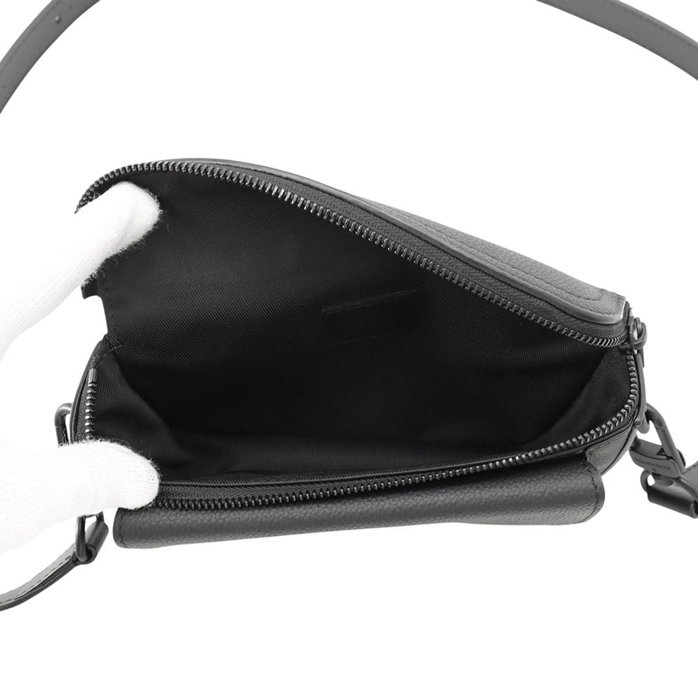 Louis Vuitton Shoulder Bag LV Aerogram Pilot Wearable Wallet Black — view 5