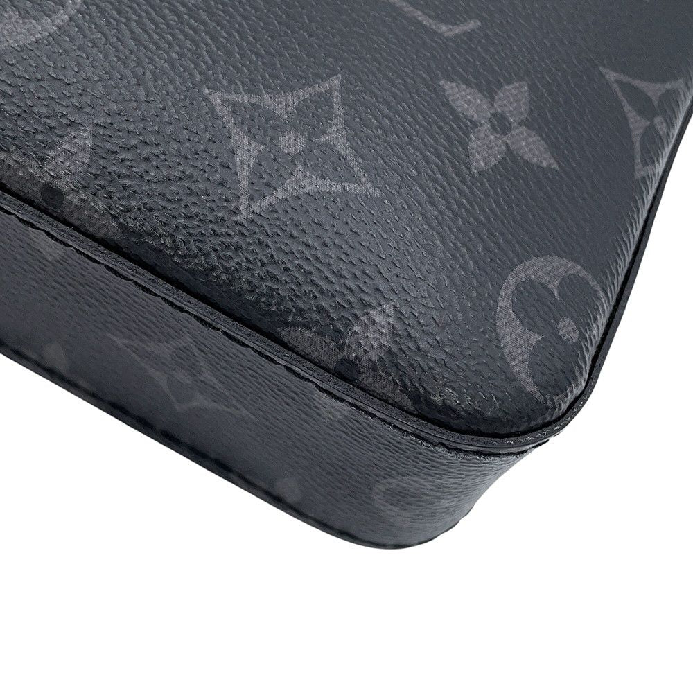 Louis Vuitton Shoulder Bag Monogram Eclipse Reverse Trio Messenger Black — view 7