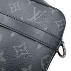 Louis Vuitton Shoulder Bag Monogram Eclipse Reverse Trio Messenger Black — view 8