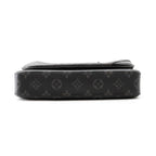 Louis Vuitton Shoulder Bag Monogram Eclipse Reverse Trio Messenger Black — view 3