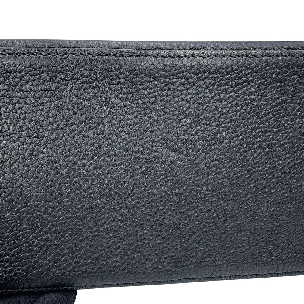 Louis Vuitton Handbag Taurillon Leather Capucines MM Black — view 8