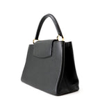 Louis Vuitton Handbag Taurillon Leather Capucines MM Black — view 2