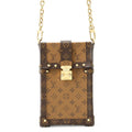 Louis Vuitton Shoulder Bag Monogram Reverse Pochette Trunk Vertical