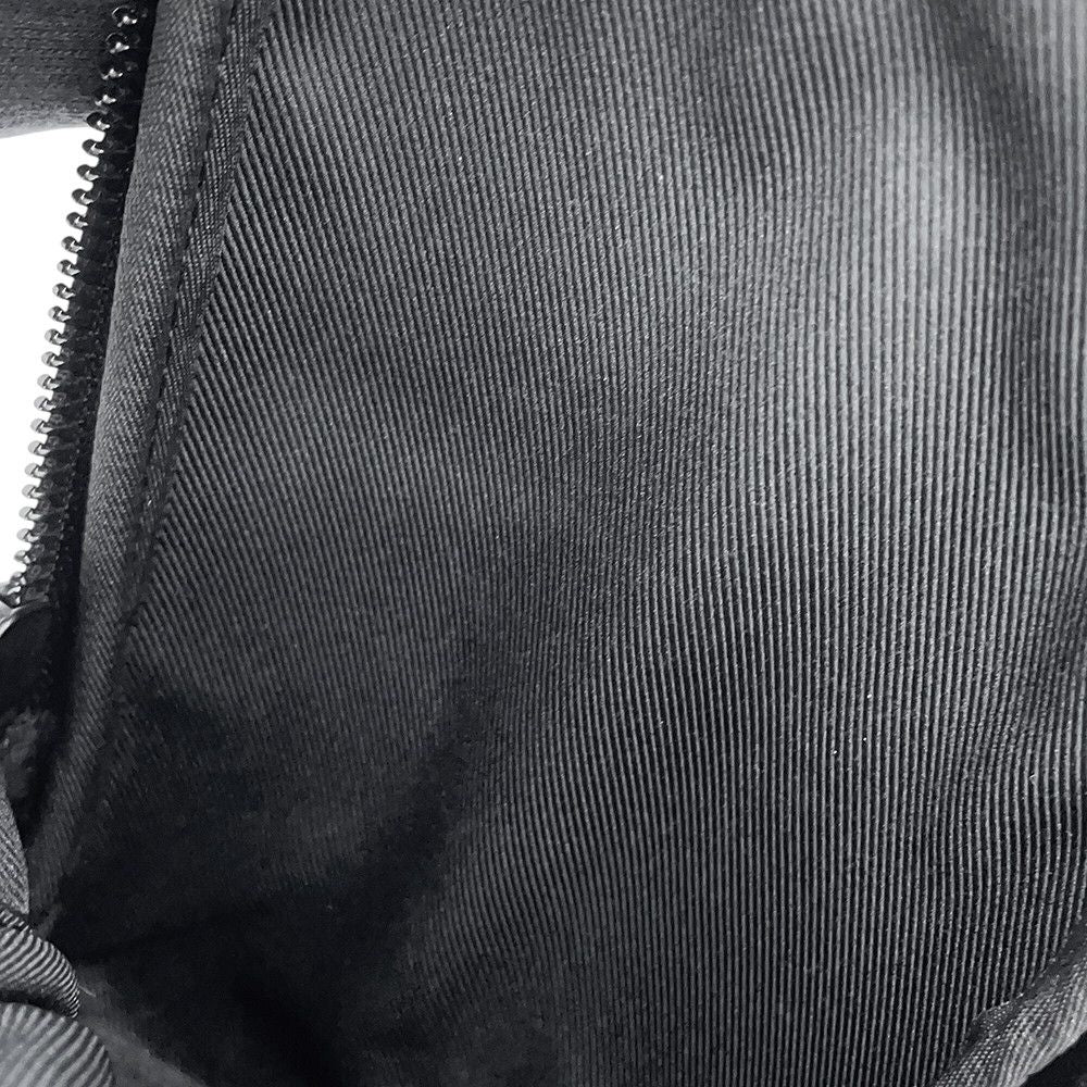 Louis Vuitton Shoulder Bag Monogram Shadow Double Phone Pouch Black — view 7