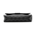 Louis Vuitton Shoulder Bag Damier Graphite District PM Black — view 3