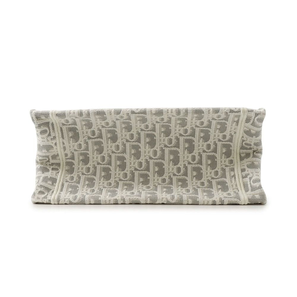 Dior Handbag Small Book Tote Oblique Embroidery & Lace — view 3