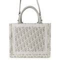 Dior Handbag Small Book Tote Oblique Embroidery & Lace