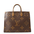 Louis Vuitton Tote Bag Monogram Reverse Giant On The Go GM 2-Way