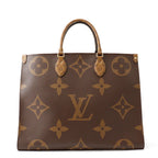 Louis Vuitton Tote Bag Monogram Reverse Giant On The Go GM 2-Way