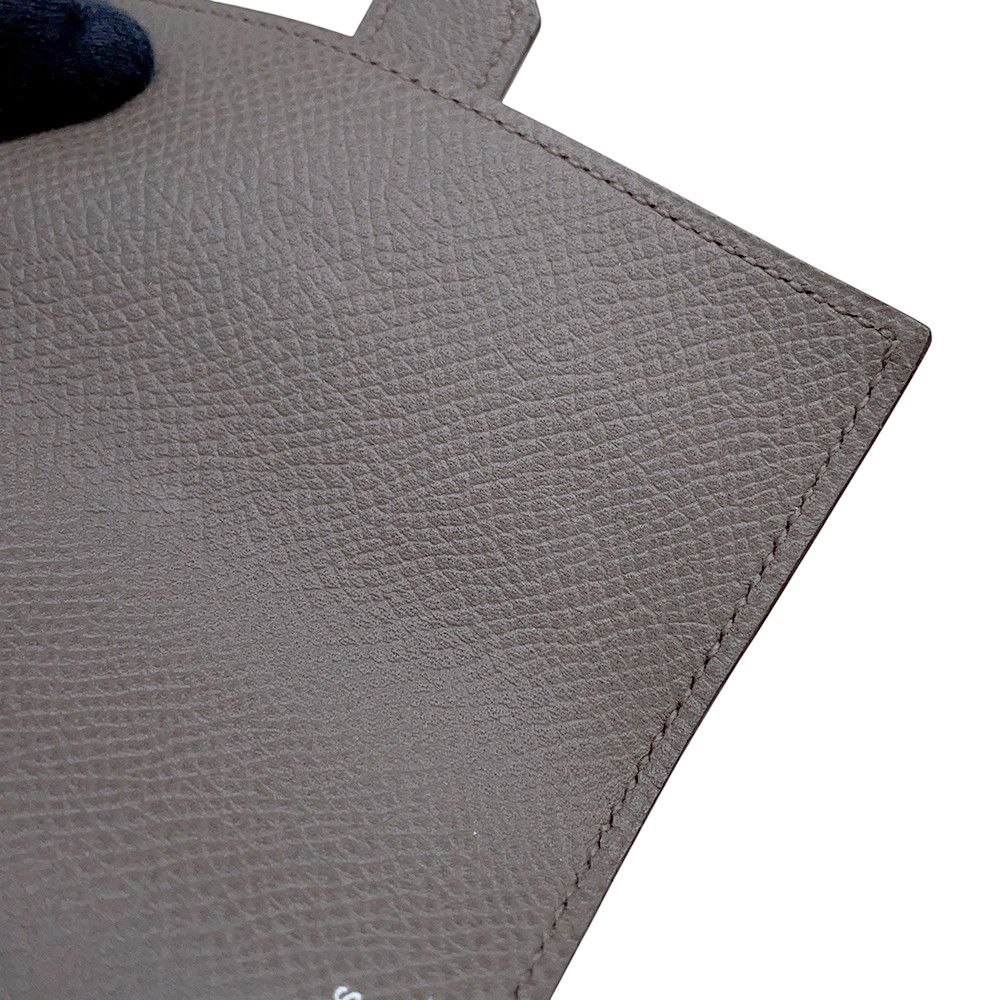 Hermes Key Case Bearn Etain Silver Epsom Key Holder — view 7