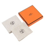 Hermes Pin Badge 3 Point Set Cheval de Cour Buffalo Horn — view 6