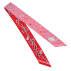 Hermes Scarf Twilly C'est la Fete Silk Twill — view 3
