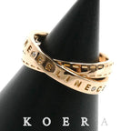 Celine 18k Pink Gold Ring Diamond