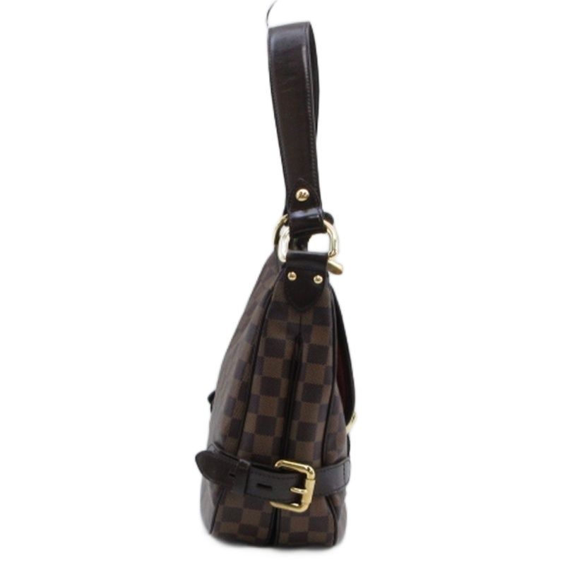 Louis Vuitton Damier Highbury Shoulder Bag Brown — view 3